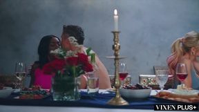 VIXEN Stunning Brunette Tori Black In The Greatest Orgy Ever Filmmed