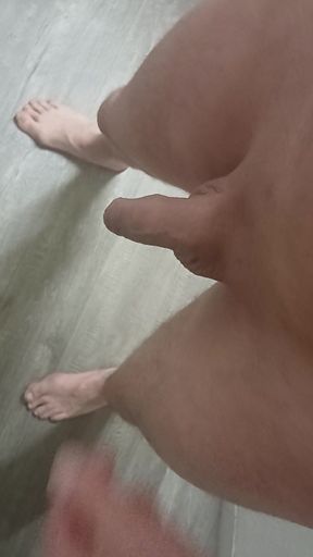 My friend waiting for me