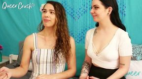 Behind the scenes with Sadie Sunstone and Lily Thot - A Lesbian Interview