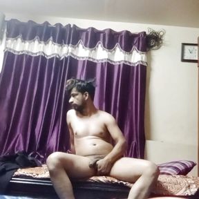 Asian boy masturbating