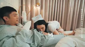 Massive J-bomb served by Japanese nurse nymphos in lace lingerie, dual DP, and anal&#x1F44C; invasion.