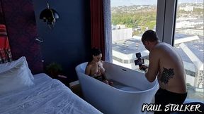 Morgan XX &quot_morning wellness anal sex&quot_ scene BTS - 2nd Cam Angle [ UNRELEASED BONUS FOOTAGE! ]