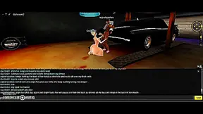Queen DMV Tempts Lover in Steamy 3D Anime RPG Encounter (IMVU)