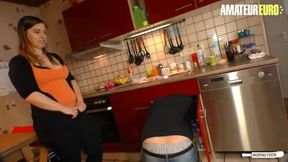 Curvy German Beauty Treats Handy Man to an Unforgettable Encounter