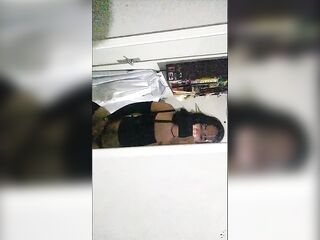 Danna fleshly tease in her tong