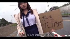 Exciting Encounter with Busty Japanese Teen Mikoto Mochida Satisfying Stranger Deeply