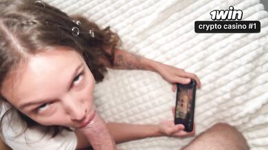 My stepsister ignored me while texting so I fucked her raw on camera