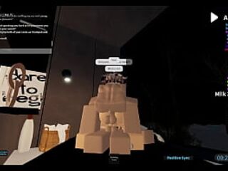 Ran a train on a roblox slut