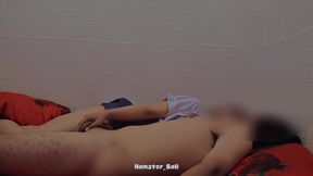 Step Sister Handjobs My Big Cock