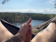 Hot homak with a beautiful view👌