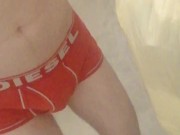 Ordered to take out the trash, take off my undies and put them in a mailbox