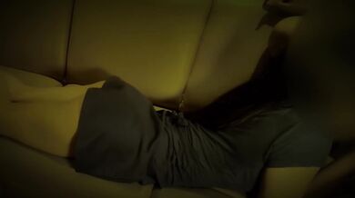 Slut Girlfriend Fuck My Best Friend on The Hotel Sofa - Part 1