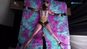Petite Asian girl gets filled repeatedly after vibrator tease