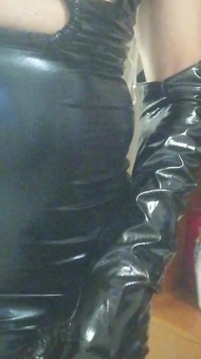 Latex Dress