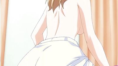 Big-titted anime babe rides hung dude's rod in exclusive HD clip