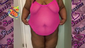 Sensual Ebony SSBBW: The Enthralling Sway of Saggy Beauty