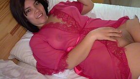 Chubby Latina stepmom invites me to have a morning sex