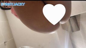 TODAY YOU WILL BE MY TOILET, I WANT YOU TO GET ON THE FLOOR AND CATCH ALL MY GASES