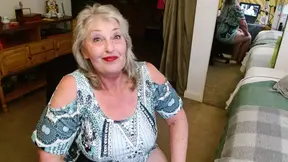 Horniest mature woman sends sweetly scented panties to John