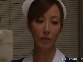 Japanese Nurse Gets Passionate Banged in Hospital Ward Bed