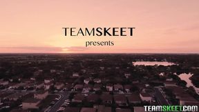 Sexy Latina gets curious with a hot cougar