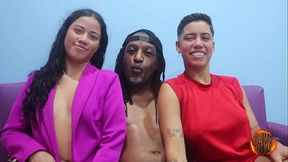 Mini Divas Bibi Mendes and Cristal Ortega having fun and getting it Trailer