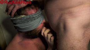 Can't See, Can Only Suck - Blindfolded Double BJ