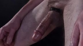 stiff hard veiny cock gets stroked