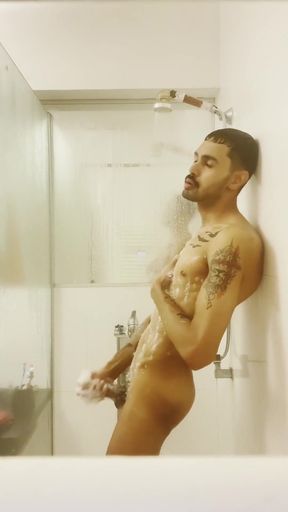 Taking a Shower and Jerking off Until I Milk