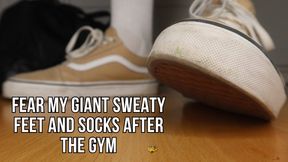 Fear my giant sweaty feet - Lalo Cortez