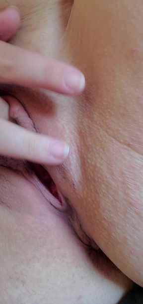 Upclose Playing with My Wet Pussy