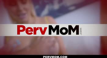 Cherie Deville's Busty Mom Seduction - POV StepSon's Panty Sniffing Fantasies