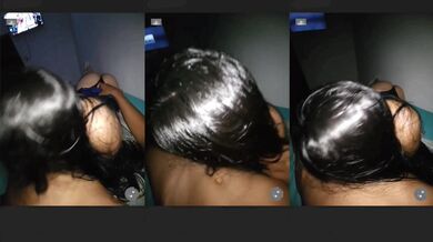 Mi amigo no tenía como pagar el alquiler y la puse a pagar a su novia chupandome bien toda la verga