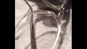 GLASSES : Like to have pervert sex with an oversized and hot reflecting pair of thick glasses.