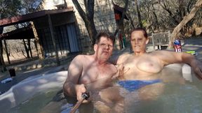 Real Amateur Dogging Hotwife Invites Stranger to Fuck Her Outdoors.