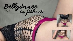 Bellydance in fishnet