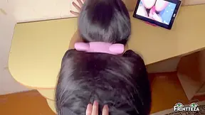 Depraved Stepsister Watched Porn, Step Bro Could Not Resist And Fucked In Tight Anal