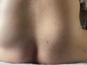 The 9cm big anal plug has turned out the rectum