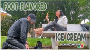 Foot-flavored ice cream - Gelato al gusto piedi HD