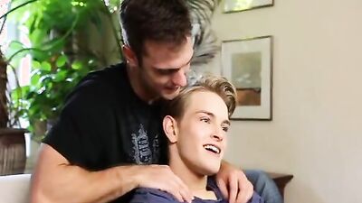 Gabriel Clark & Jett Black take turns licking, doggystyle and rimming each other's asses