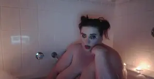 Hot adulterous wife masturbates in the bath