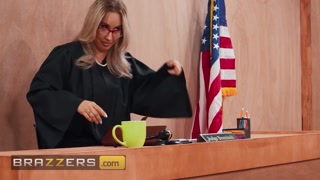 BRAZZERS - Hot MILF Alexis Fawx Puts Her Partner On Trial &amp; Gets Anal Justice In The Courtroom