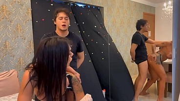 Shemale Vanessa Rafaella with @CoupleLuna - Part 2