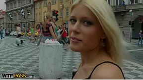 Tour On Prague With Wild Sex With Sweet Cat