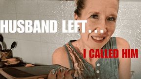 Husband Leaves for Workâ€¦ I Call the Neighbor to Breed Me (Visible Creampie)