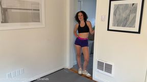 Competitive Female Wrestling: Freya vs Cherry +  5 Minute Foot Domination