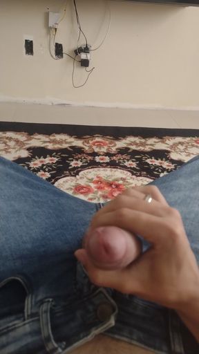 In this video I was very complexion, so I could not take it and ended up masturbating with jeans and everything.