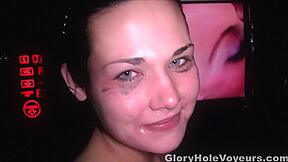 Gloryhole Cumslut Raven Grey 1st Visit