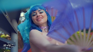 Fan Dancer Strip Show