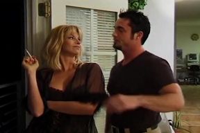 Horny Blonde MILF Gets Pounded Hard From Behind